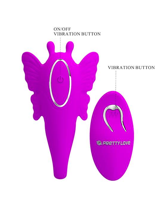 Chimera Butterfly Vibrator - 7.7 Inch