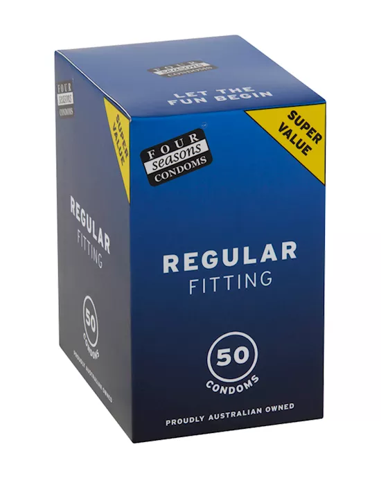 Four Seasons Regular Condoms  50 Pack