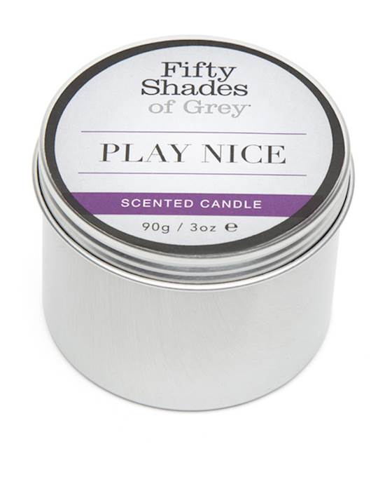 Fifty Shades Of Grey Play Nice Vanilla Candle 