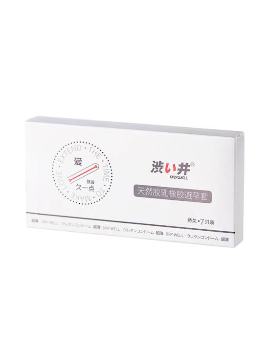 Drywell Latex Capsule Condoms - 7 Pack