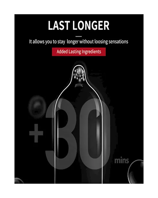 Drywell Love Extend Condoms 3 Pack