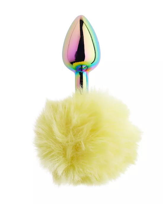 KinKi Rainbow Rabbit Tail Plug  59 Inch