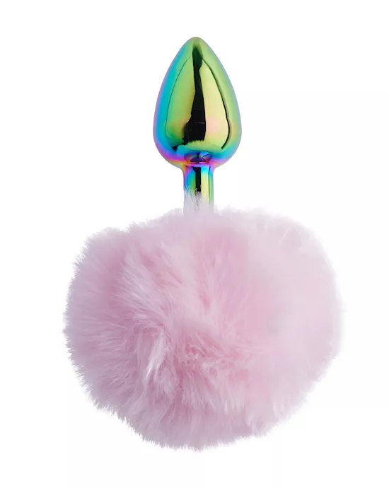 KinKi Rainbow Rabbit Tail Plug  59 Inch