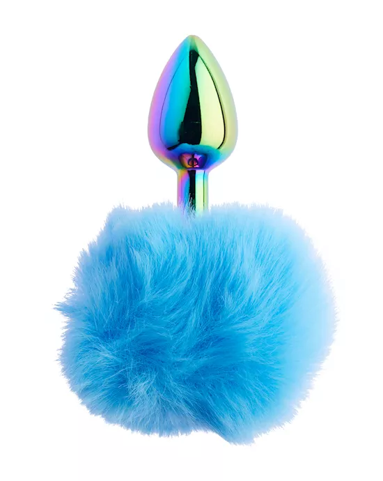 KinKi Rainbow Rabbit Tail Plug  59 Inch