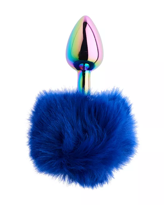 KinKi Rainbow Rabbit Tail Plug  59 Inch