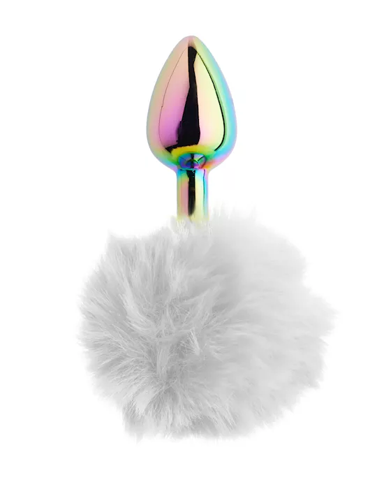KinKi Rainbow Rabbit Tail Plug  59 Inch
