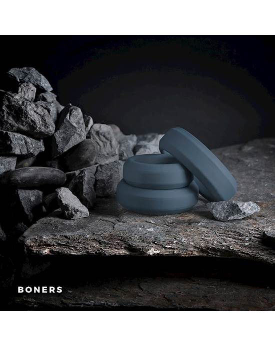 Boners 3 Ring Kit (Flat Rings)