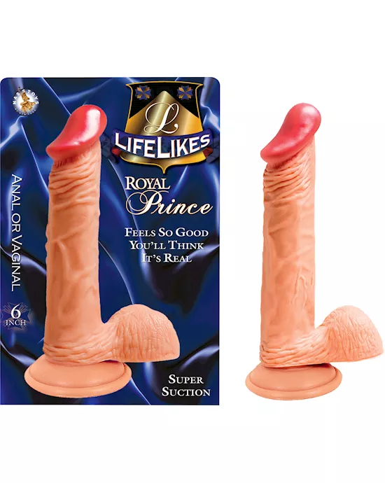 LIFELIKES PRINCE DILDO  6 Inch