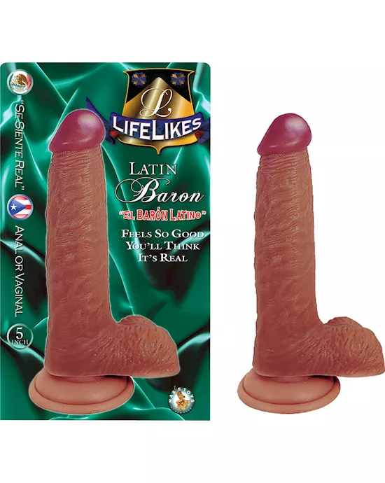 LIFELIKES BARON DILDO  5 Inch