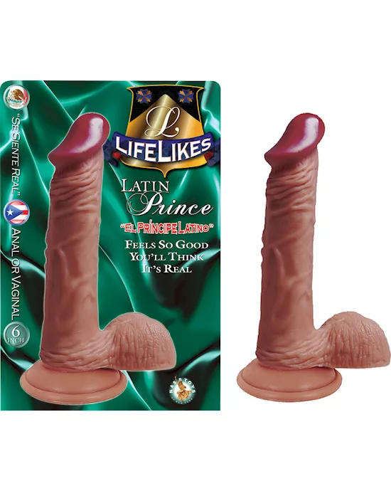 LIFELIKES PRINCE DILDO  6 Inch
