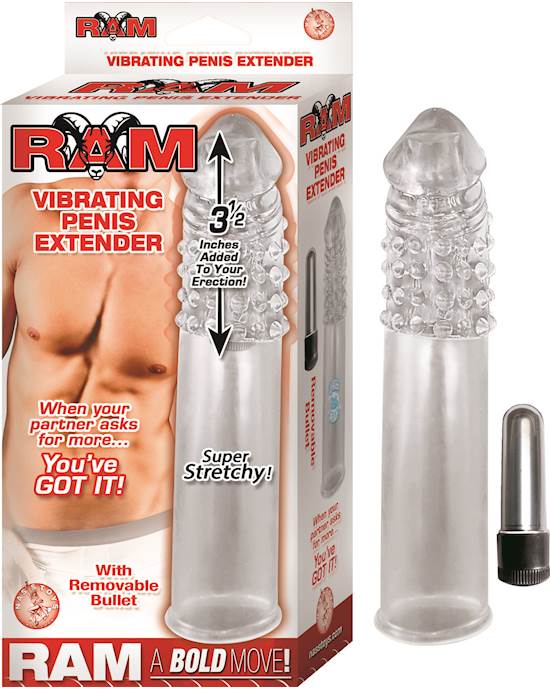 Nass Toys Ram Vibrating Penis Extender