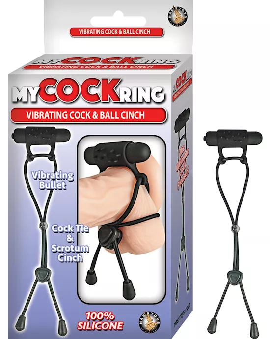 My Cockring Vibrating Cock  Ball Clinch