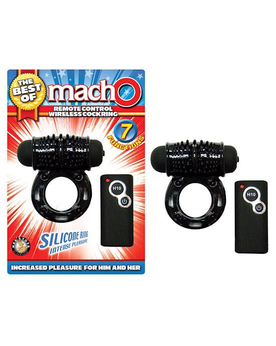 The Best Of Macho Remote Control Wireless Cockring 