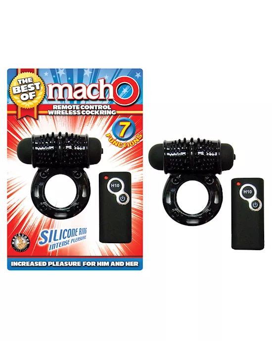 The Best Of Macho Remote Control Wireless Cockring