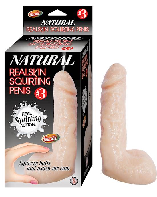 Nass Toys Realskin Squirting Penis - 7.5 Inch