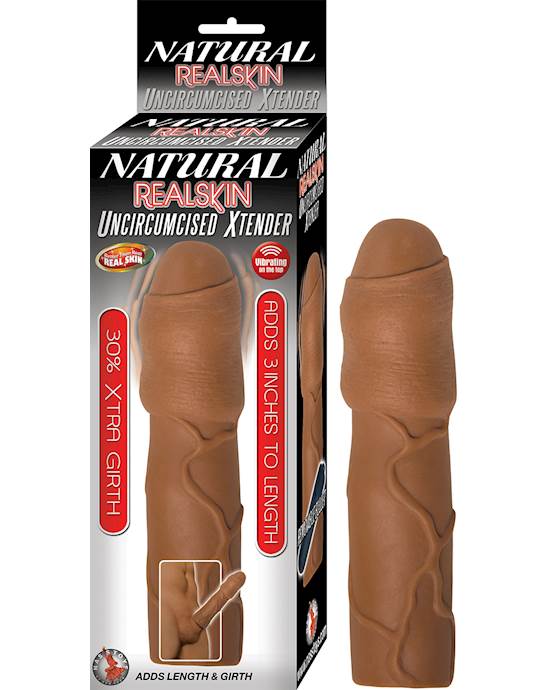 Nass Toys Uncut Vibrating Penis Extender