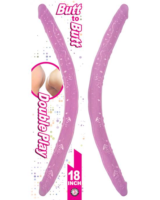 Butt To Butt Double Play Dildo - 18 Inch