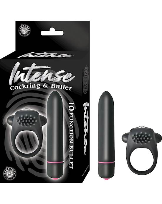 Intense Cockring And Bullet Couples Set