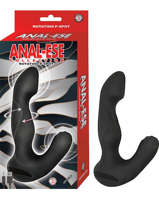 Anal Ese Rotating P Spot Vibe - 7 Inch