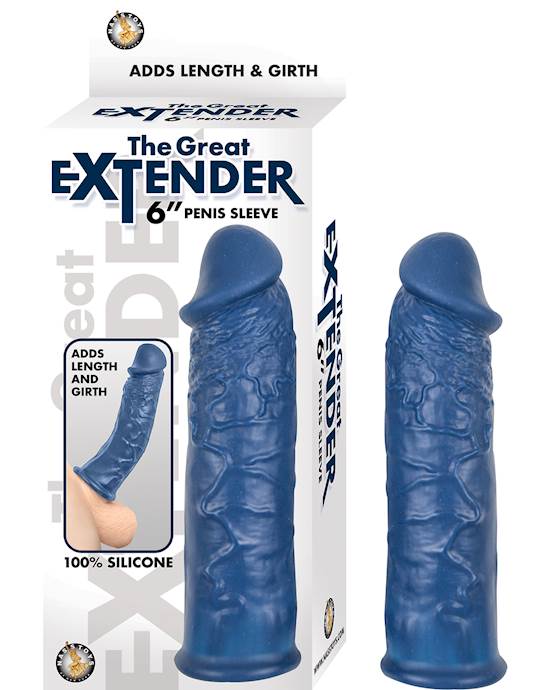 The Great Extender Penis Sleeve - 6 Inch