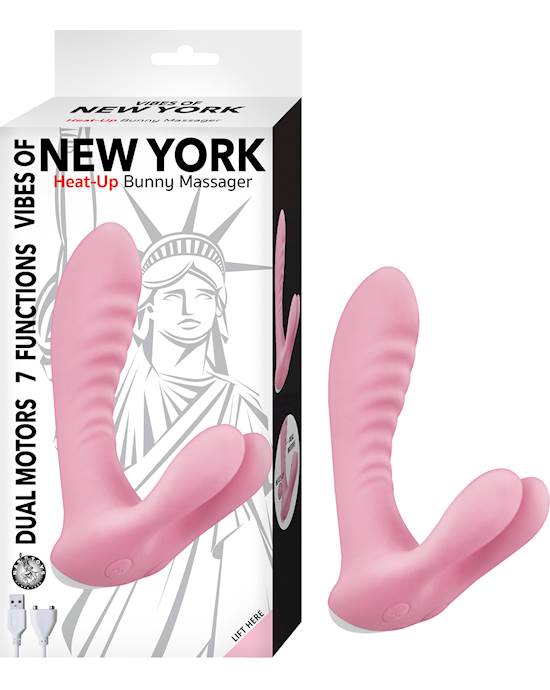 Nass Toys Vibes of New York Heat Up Bunny Massager