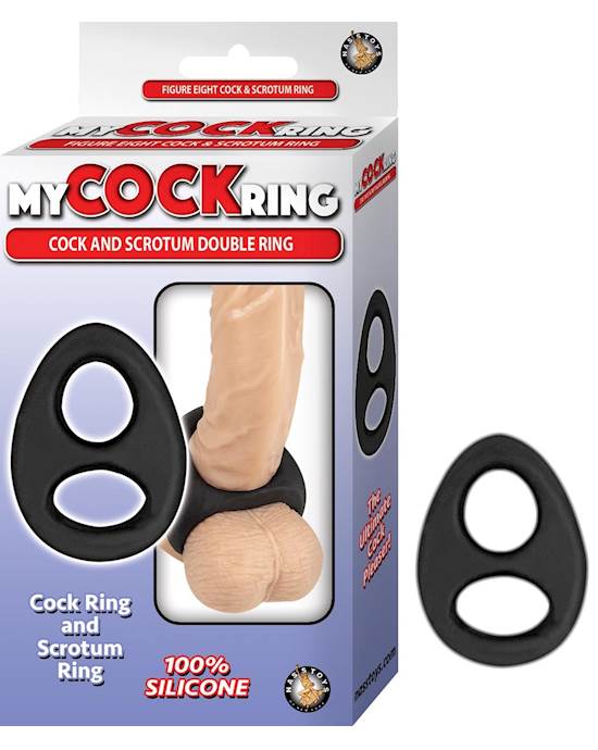 Cock And Scrotum Double Ring 