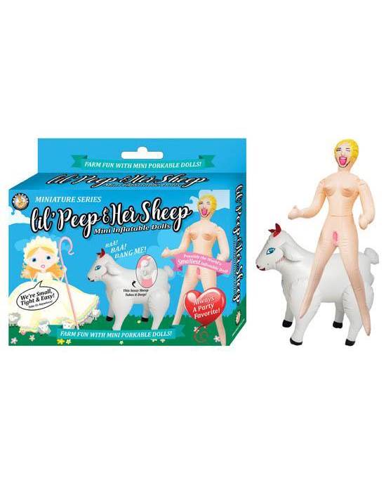 Lil Peep amp Her Sheep Mini Inflatable Dolls
