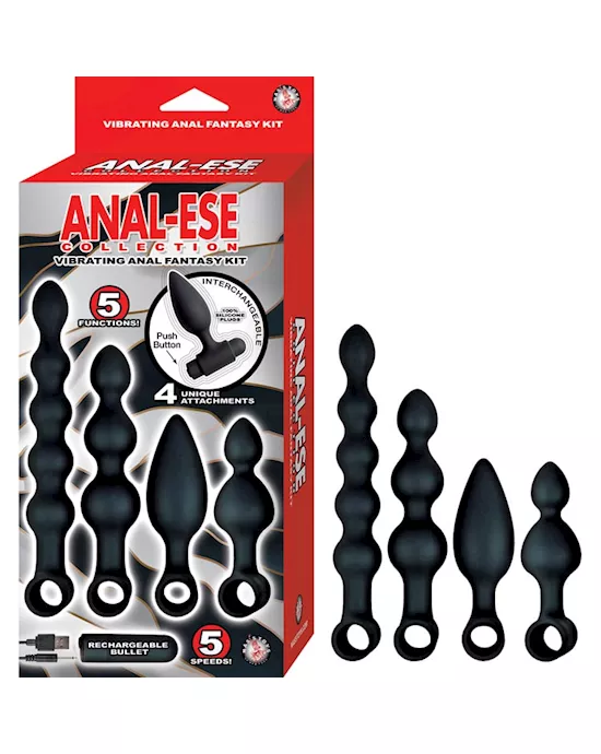 AnalEse Vibrating Anal Fantasy Kit