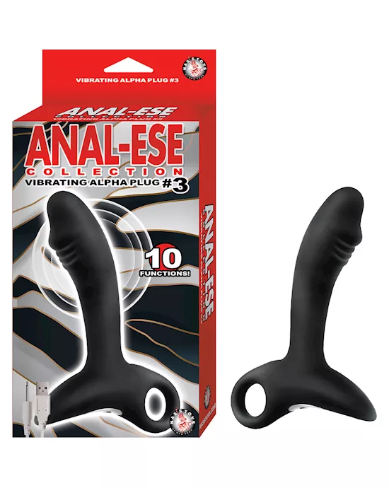 ANALESE VIBRATING ALPHA PLUG 3