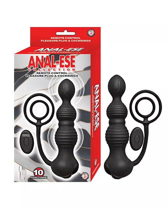Remote Control Plug and Cock Rings