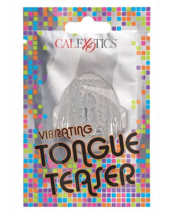 Foil Pk Vibrate Tongue Teaser Clear