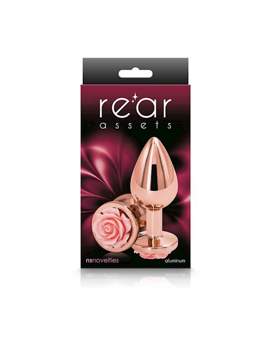 Rose Buttplug - 3.5 Inch