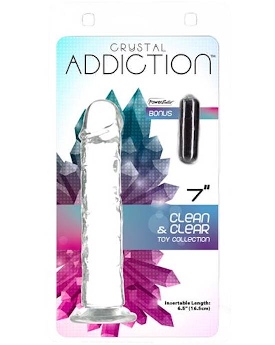 Crystal Addiction Dildo - 7 Inch