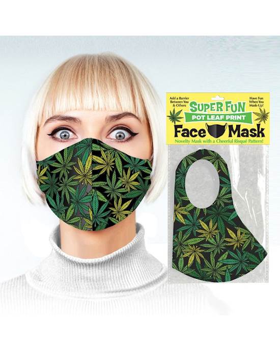 Super Fun Pot Leaf Mask