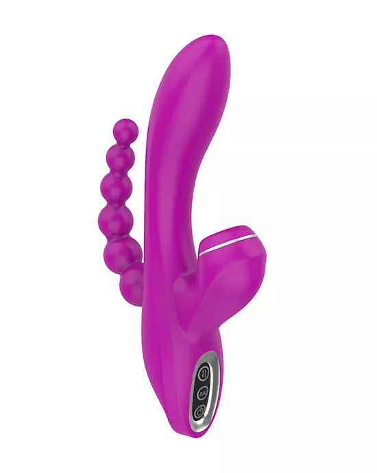 Abel GSpot and Suction Vibrator with Anal Beads