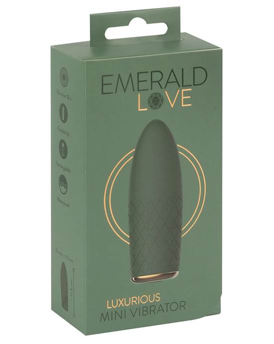 Emerald Love Luxurious Mini Vibrator 