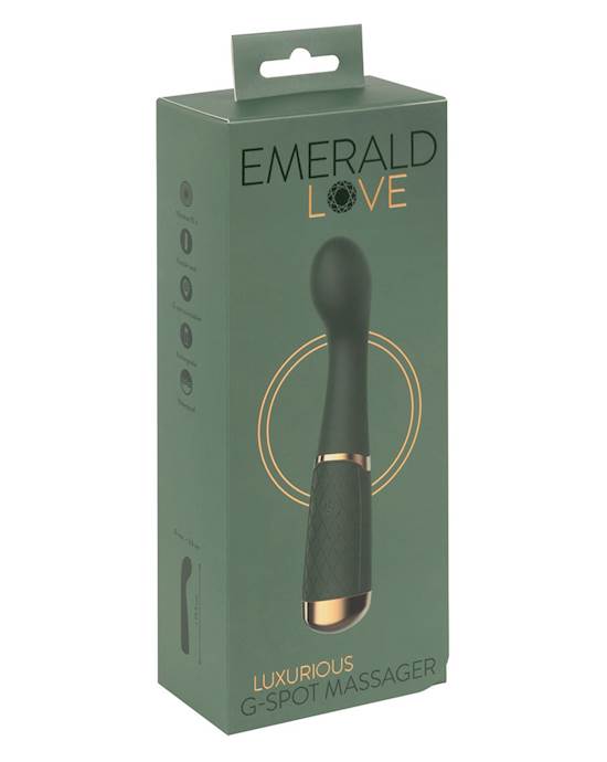 Emerald Love Luxurious G-spot Vibe - 7.6 Inch