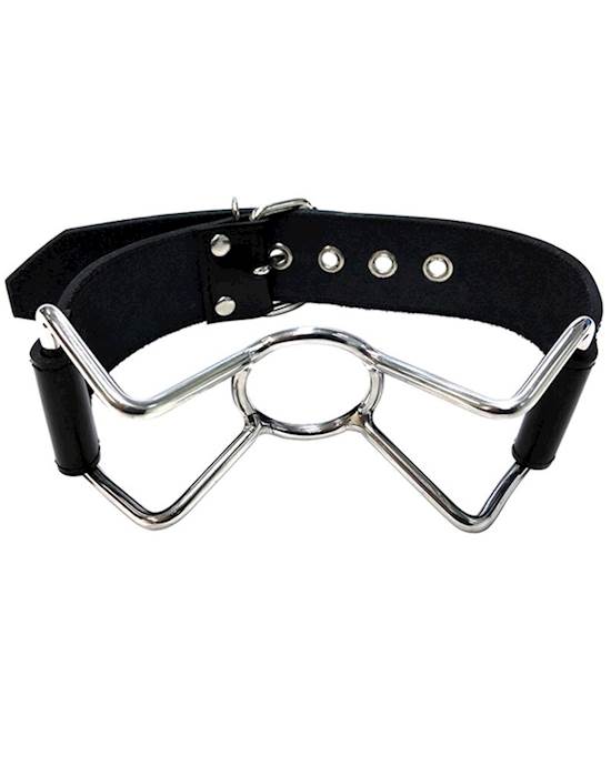 Rouge Leather Spider Gag