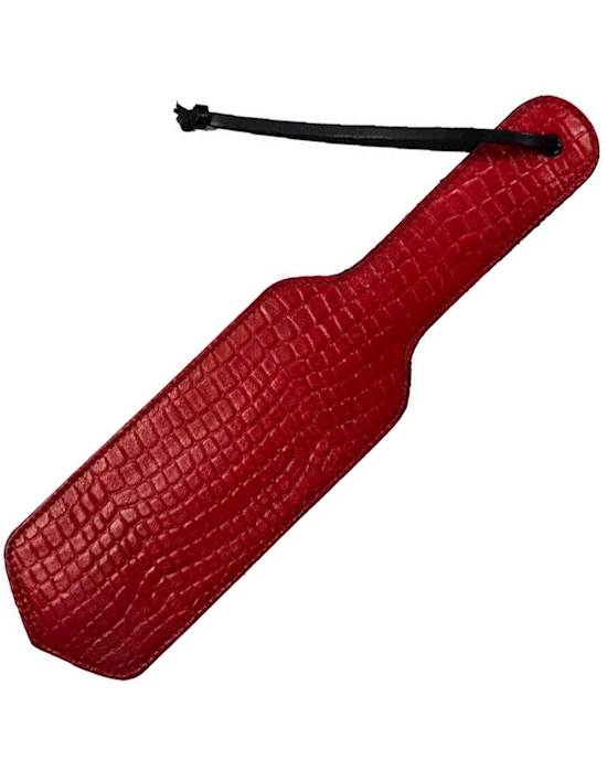 Rouge Short Leather Paddle