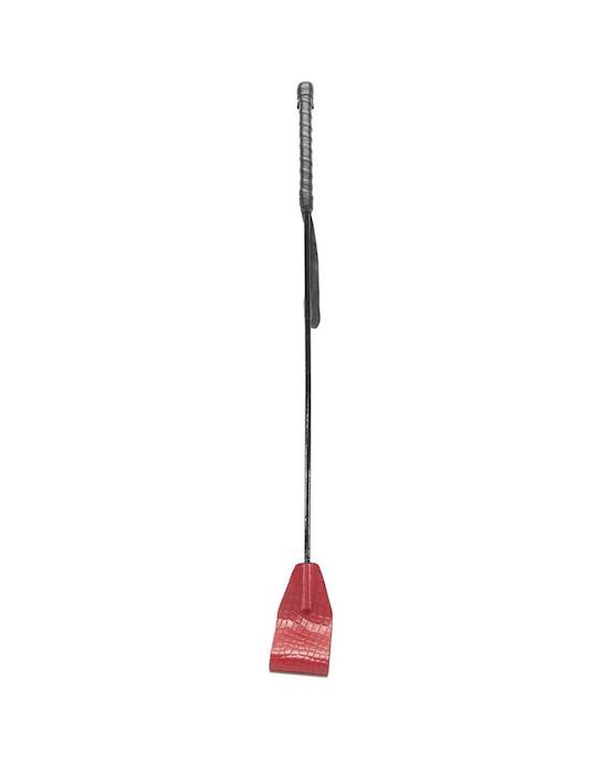 Rouge Leather Riding Crop