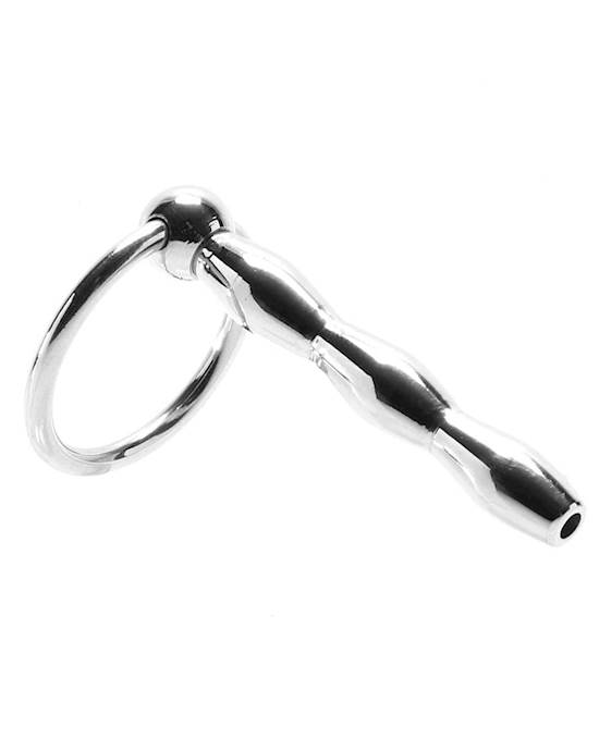 Rouge Hollow Ribbed Urethral Probe - 2.25 Inch