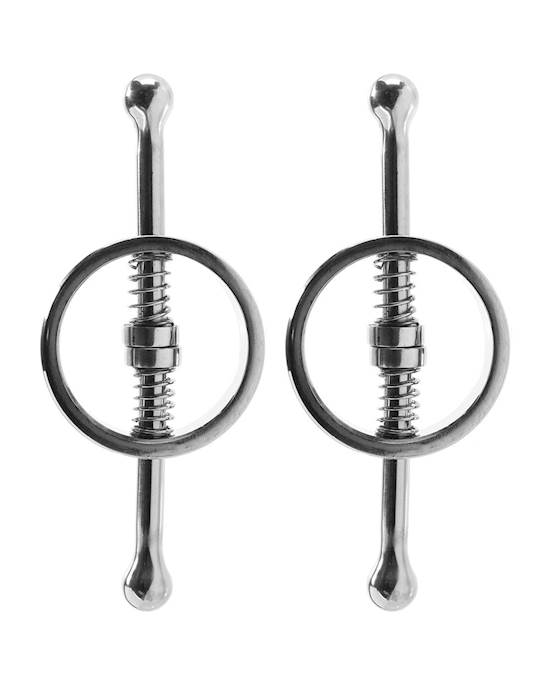 Rouge Stainless Steel Halo Nipple Clamps