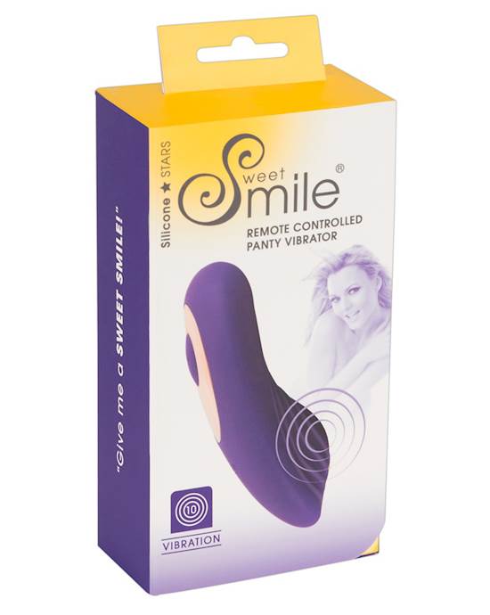 Sweet Smile Panty Vibrator With Remote
