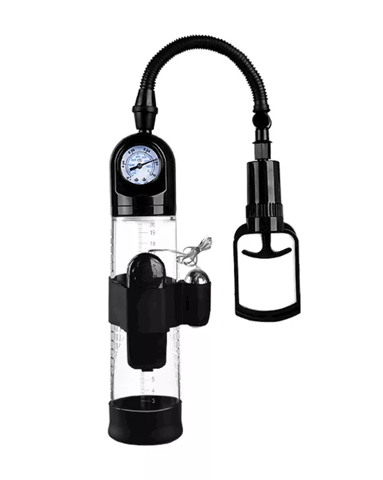 Penis Pump with Pressure Gauge