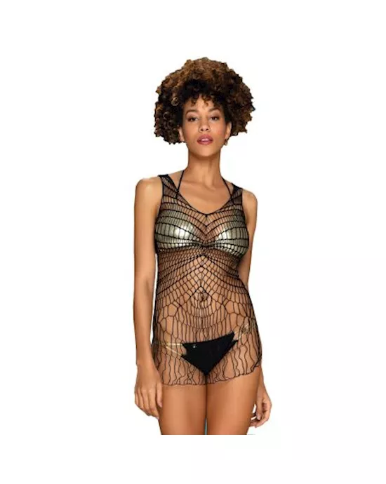 Obsessive Kayley  Netted Dress