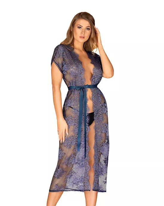 Obsessive Flowlace  Peignoir