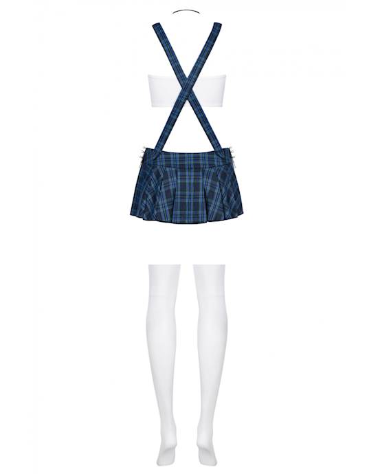 Obsessive Blue - Tartan Skirt Set 