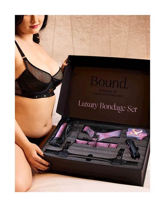 Bound Luxury Posture Collar Bondage Set
