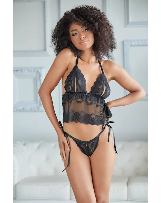 Allure Gigi Baby Doll and Panty Set