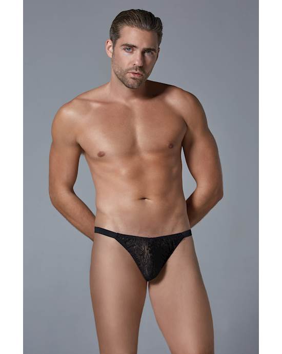 Luca Leopard ThinStrap Thong